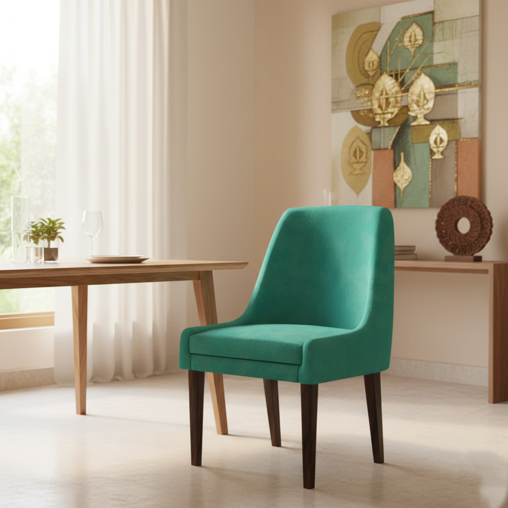 OGMA chair - Cyan Blue